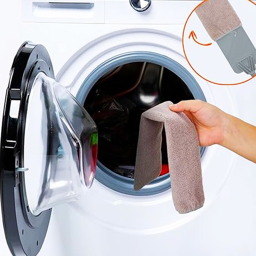 Spolverino per Polvere con Manico Telescopico Allungabile in Microfibra Lavabile - Foto 4 di 4