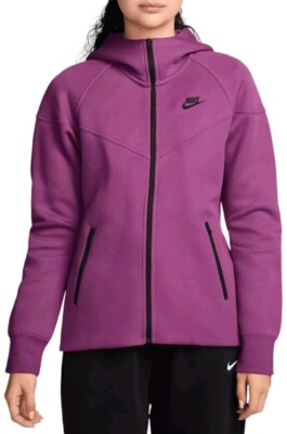 NEW Women's Size XS Nike Sportswear Tech Fleece Hoodie Full Zip