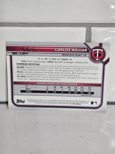 2022 Bowman Paper Base Stars/Vets #1-100 & Prospects #BP1-150 + Parallels/Autos - Picture 175 of 409
