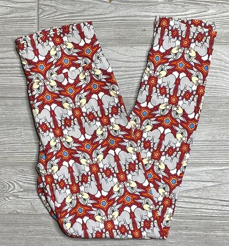 NEW Vintage Lularoe OS Disney Leggings 