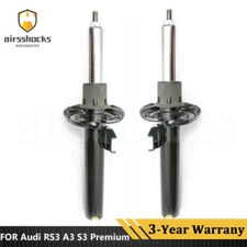 Pair Front Magnetic Shock Absorber Struts Fit Audi RS3 A3 S3 Premium 2016-2022