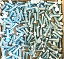 1/2-13 x 1-1/2" HEX HEAD CAP SCREWS BOLTS GRADE 5 ZINC- 25 PIECES
