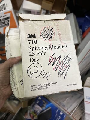 (40) 3M 710 Straight Splice Splicing Modules Dry Connector 40 Pcs | eBay
