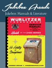 Wurlitzer 2400, 2404 and 2410 Series Service & Parts Manual with Troubleshooting