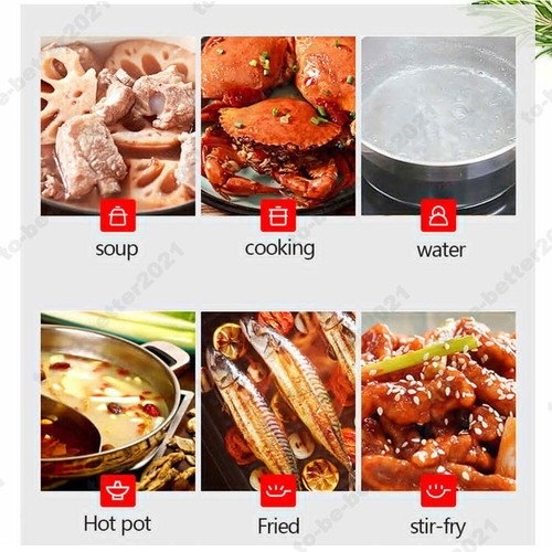 Portable Digital Touch Control Electric Induction Hob Single Cooker Hot Plate - Picture 15 of 17