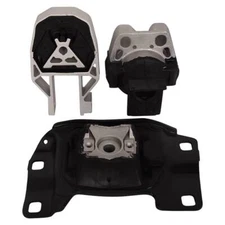 3Pcs Fits Ford Focus 2.0L L4 Rear + Front Engine Mount + Trans Mount Kit