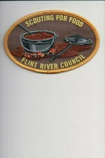 Flint River Council Scouting For Food patch