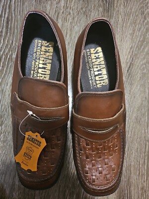 NWT Senator Swedish Dress Shoes Vintage 1970s
