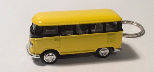 1962 KeyChain Yellow & Black Volkswagen Classical Bus - Picture 2 of 4