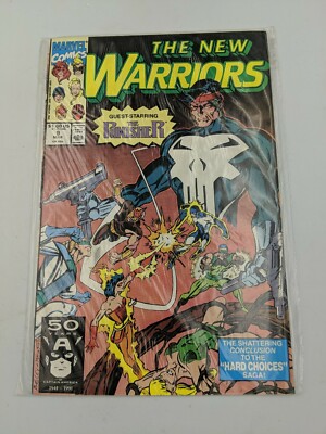 The New Warriors #9 NM 1990 Punisher