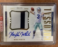 Mike White 2018 National Treasures Colossal Rc Auto Patch 4/25 Rc Fire! Jets