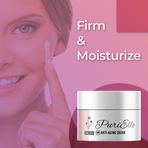 5-Purielle Anti-Aging Cream for Wrinkles, Ageless Moisturizer, Skin Tightening - Picture 8 of 9