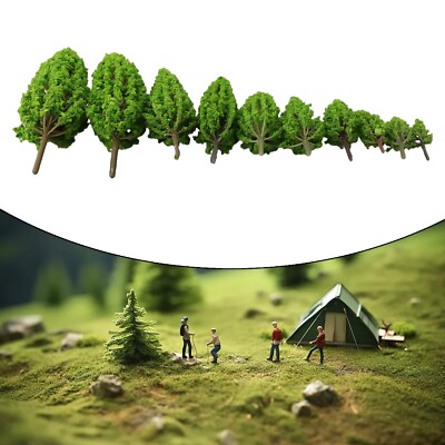 10 Stück Modellkiefern grüne Kiefern Landschaft Landschaft Modelleisenbahnanlage