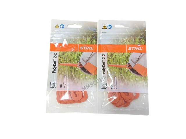 Stihl PolyCut 2-2 Plastic Replacement Trimmer Blades - 8 pack for sale ...