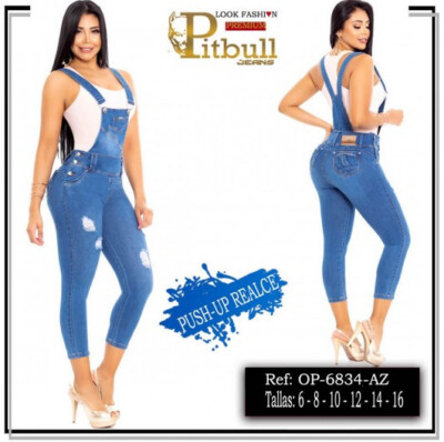 Kolumbianische Jeans, 38 (10) - Push Up Effekt Cowboy Still