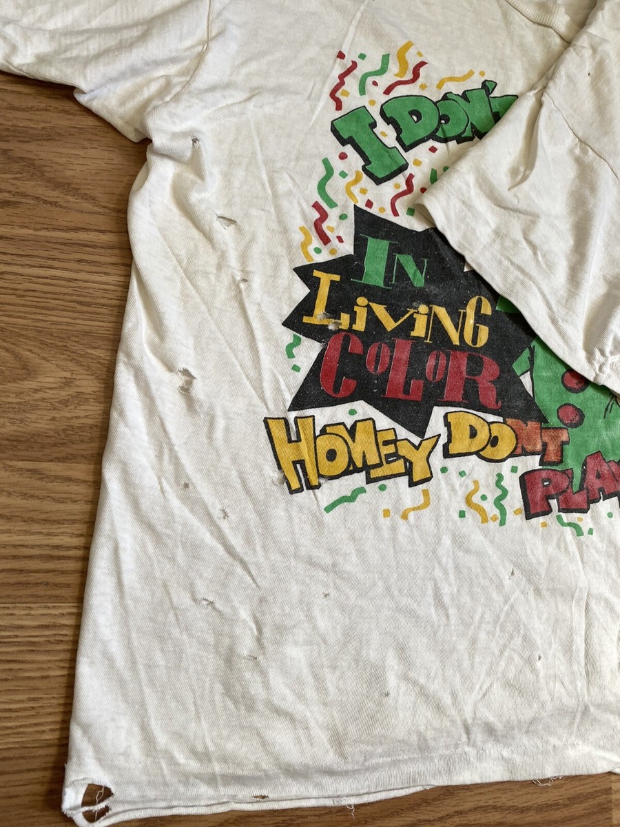 Vintage In Living Color Homey The Clown T Shirt 1990 90's Comedy – For All To Envy Vintage In Living Color Homey The Clown T Shirt 1990 90's Comedy – For All To Envy