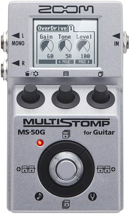 ギター ZOOM MS-50G MULTI STOMP for Guitar Amazon.com: Zoom MS-50G MultiStomp Guitar Effects Pedal