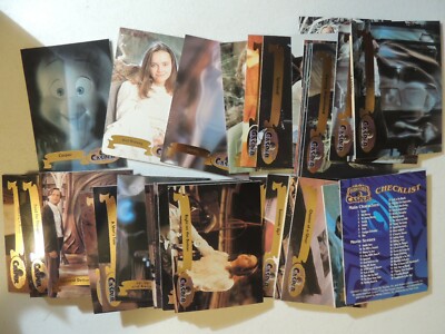 CASPER MOVIE GOLD FOIL COMPLETE BASE SET OF 119 NON SPORT TRADING