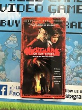 A NIGHTMARE ON ELM STREET VHS Video Tape 1985 Wes Craven Cult Horror (DR) 1999