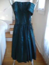 Emerald Green Gunne Sax -Jessica McClintock Vintage Party Dress