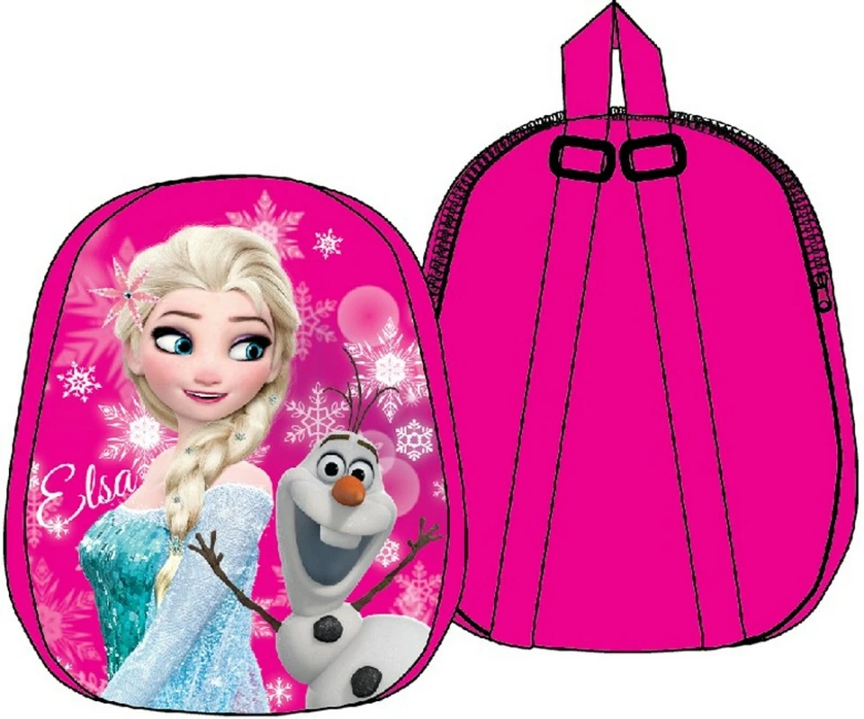 Disney Prinzessin Frozen Elsa Plüsch weich kleines Kleinkind Kinderzimmer Rucksack