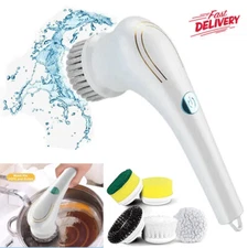 Electric Cordless Cleaning Brush Spin Scrubber Cleaner USB Rechargeable