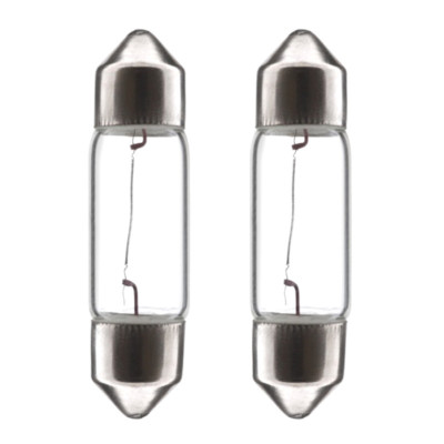 2x SOFFITTE 12V 21W 15x44MM SV8.5 CAR LIGHT BULB LAMPS NUMBER PLATE LIGHTS
