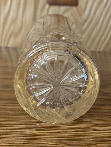 Royal Crystal Rock RCR Oneida Crystal Highball Glass Gold Rimmed - Picture 4 of 4