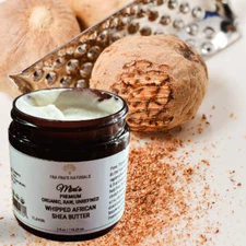 Fra Fra’s Mini’s Raw African Whipped Sheabutter - Spicy scents 4 oz
