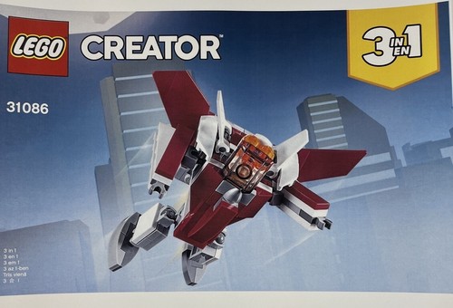 LEGO Creator 3 in 1: Futuristic Flyer 31086 - 100% Complete - Picture 5 of 17