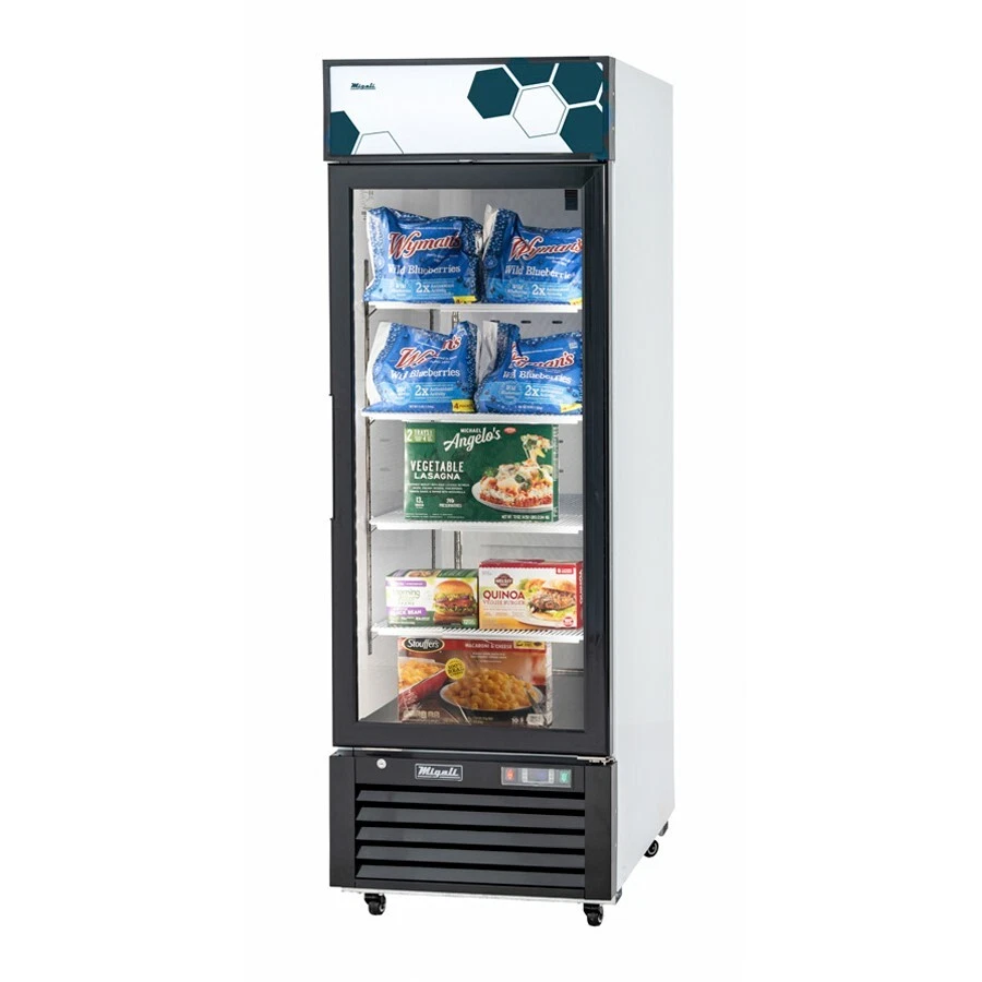 Migali C-23RM-HC Single Door REFRIGERATOR Glass Merchandiser