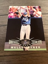 1995 Topps Stadium Club Virtual Reality Baseball Card #217 Wally Joyner (Q2)