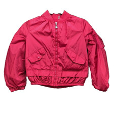 Moncler Ashlinette Giubbotto Windbreaker Jacket Girls 8 Pink Spring Lightweight