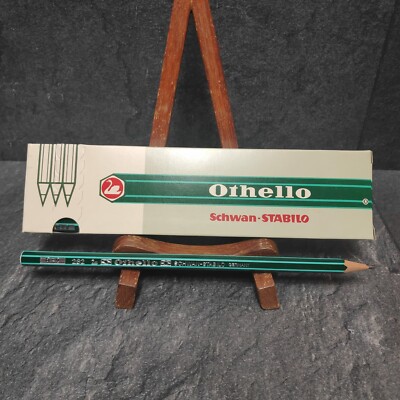 Othello Schwan Stabilo 282 B=2 Vintage Graphite Bleistifte 12 Stück Eine Packung