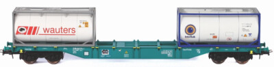 B-Models 54.140 Containertragwagen InterBilk & Wauters  NEU/OVP