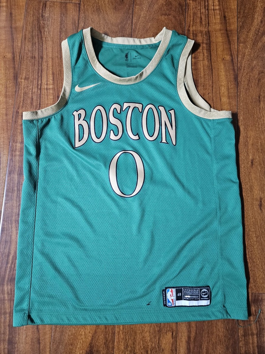 City Edition Celtics Earned Uniform Boston Celtics Jersey 2021 Nba