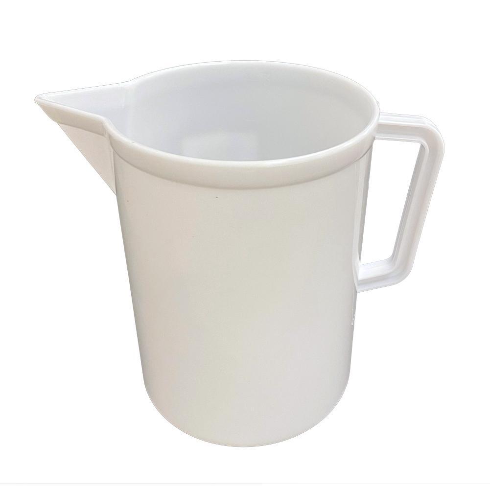 Caraffa rigida in PP, mis. Ø 162 x 188 H mm, capacità 3000 ml, bianco coprente