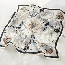 100 Mulberry Silk Neck Scarf 21"x21" Small Square Scarfs Women Turban Wrap Tied