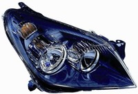Scheinwerfer FüR Opel Astra H 2004-2007 Parabel Schwarz Recht