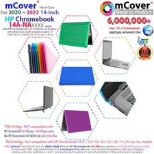 mCover Hard Case for 2020 2023 14" HP Chromebook 14a-NAxxxx series Computers