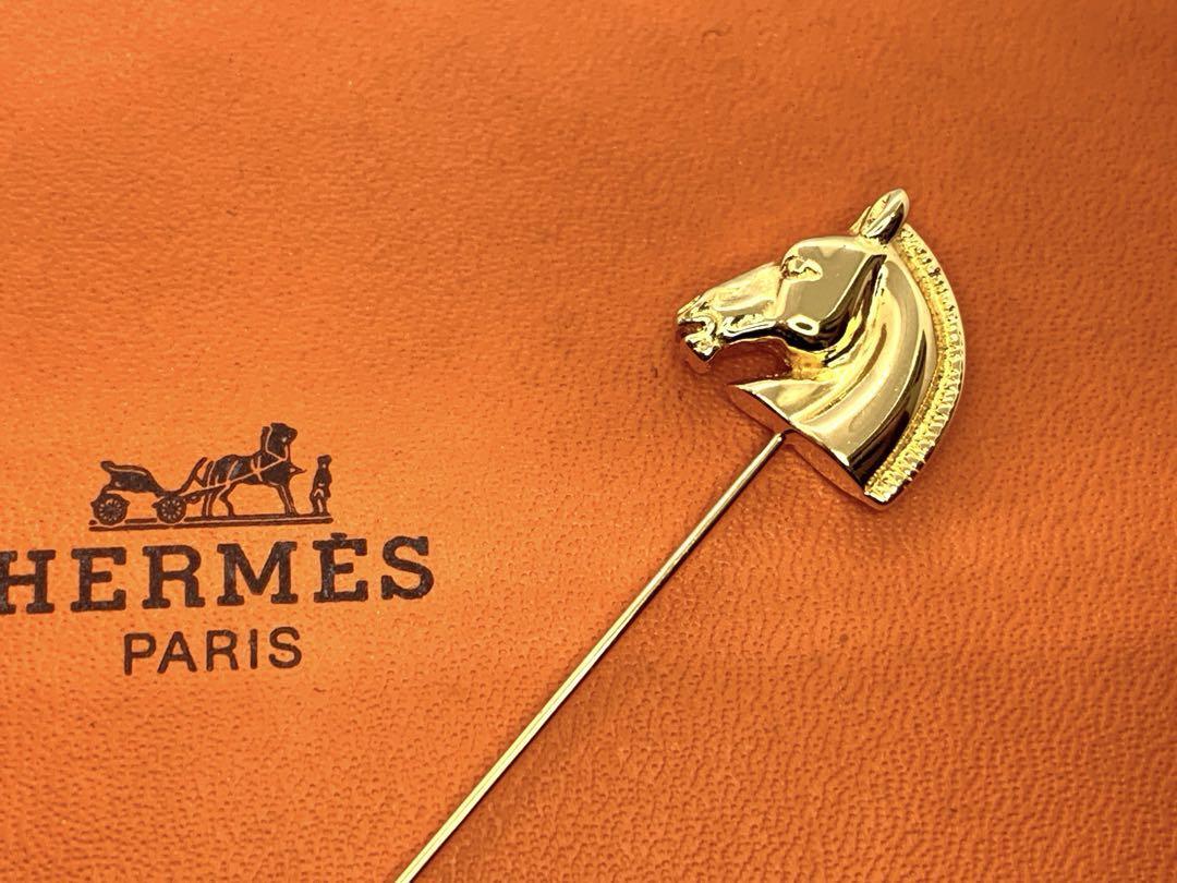 【超希少】HERMES brooch GM Ag925 馬車 ブローチ サークル 超希少】HERMES brooch GM Ag925 馬車 ブローチ サークル
