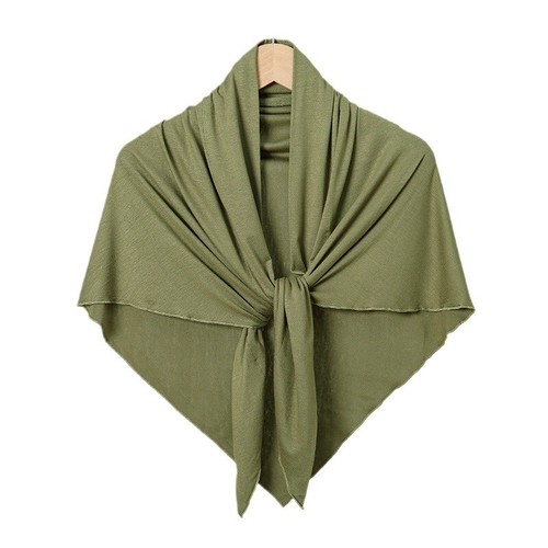 Muslim Women Turban Triangle Scarf Pashmina Hijab Shawls Wrap Headscarf Stoles - Picture 23 of 33