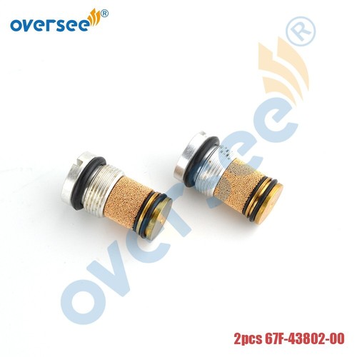2PCS 67F-43802-00 VALVE SUBASSY For YAMAHA 4T 25-40HP Outboard TRIM &TILT - Picture 2 of 4