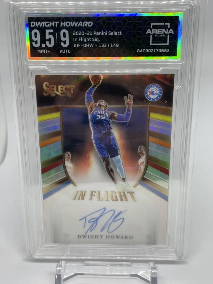 2020-21 Panini Select Dwight Howard In Flight Signatures /149 Arena 9.5/9 (C864) - Image 2 of 4