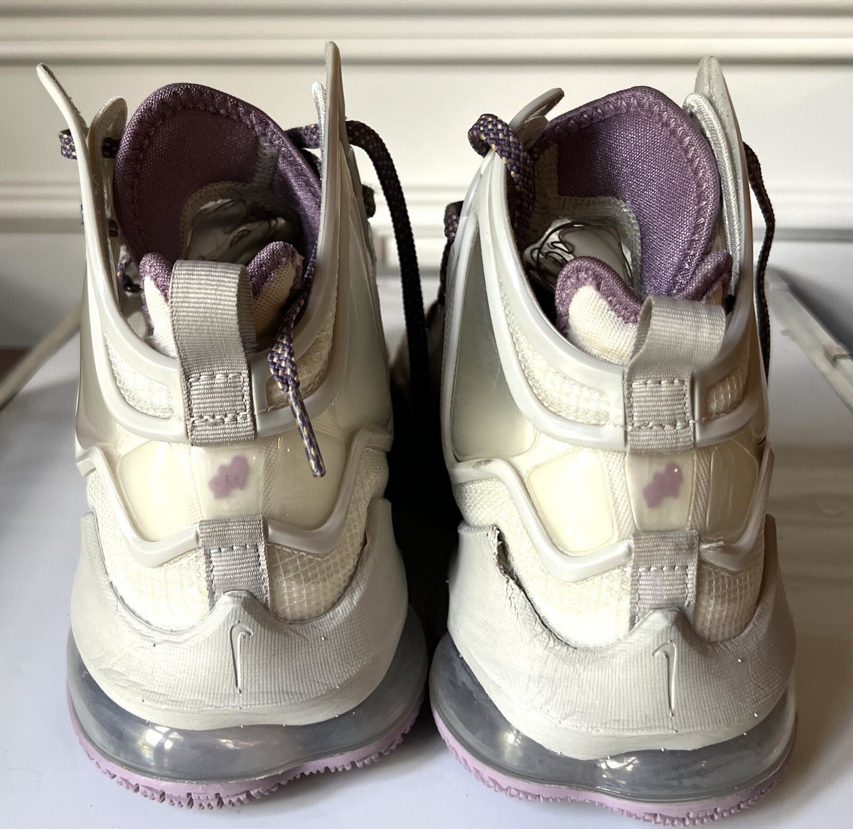 Nike LeBron 19 Strive For Greatness Grey Purple Basketball Shoe CZ0203-004 Men 7 Nike Men main image 2