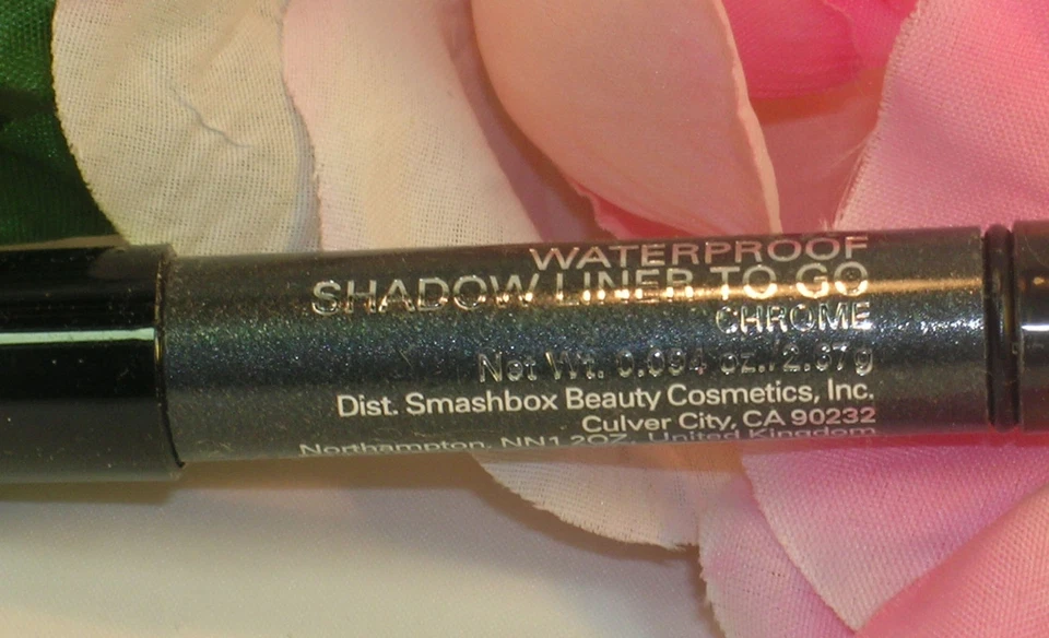 New Smashbox Waterproof Shadow Liner To Go Chrome .094 oz 2.6 g Silver Grey - Image 3 of 4