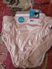 NEW Vanity Fair Radiant Hi-Cut Undershapers Light Control 3 Pk Panties 4X 11 PNK