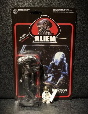 ReAction Alien Figur Alien with metallic flesh Funko Super 7 Neu OVP MOSC
