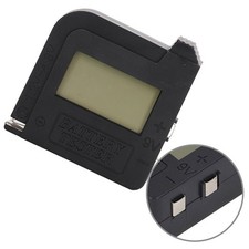 Portable digital display battery capacity tester, power detector, battery tester