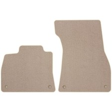 Velours Fußmatten für Audi E-tron Bj. 2019 - 2022 Neu Passend BEIGE VORNE ALPS